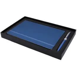 Flexi Notebook & Pen Set Blue
